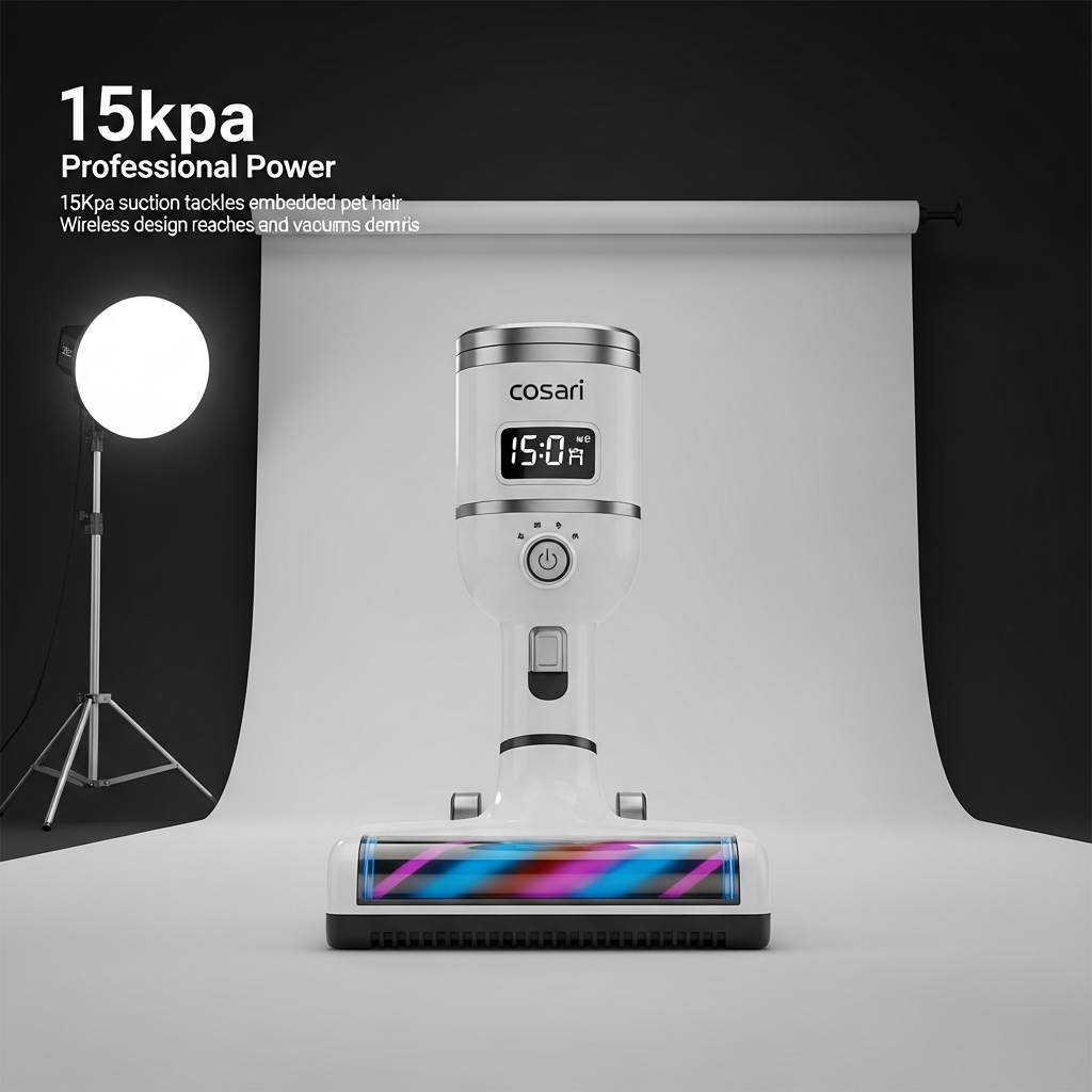 Cosari Portable Car Vacuum Cleaner V7 - Product Angle 2