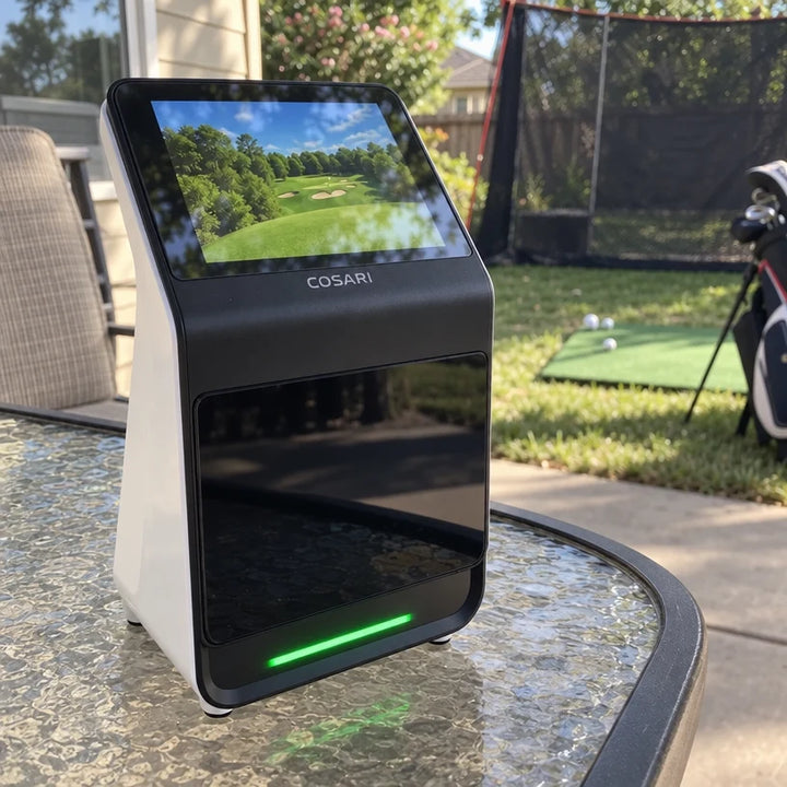 Battery lasts 5+ range sessions per charge