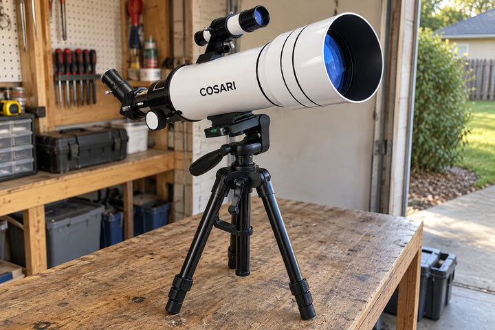 A real stainless steel tripod that doesn’t wobble in the breeze