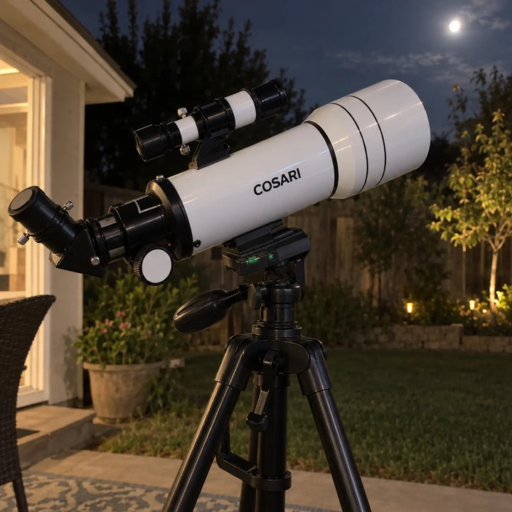 Included Moon filter saves your night vision