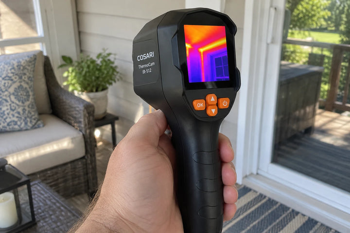 25Hz refresh rate is butter smooth compared to 9Hz FLIRs