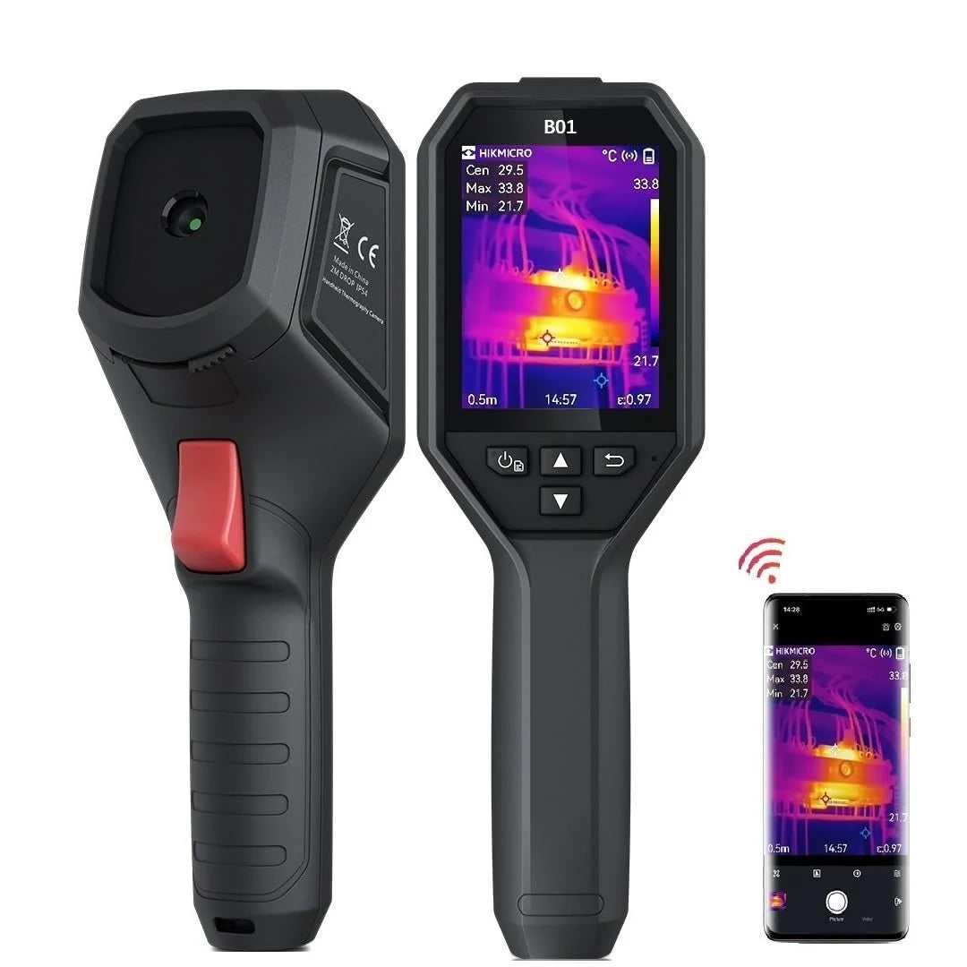 Cosari ThermoVision Pro 384 Thermal Imaging Camera: 3.5" Touchscreen, <30mK VOx, WiFi, Laser & Macro Lens - 6