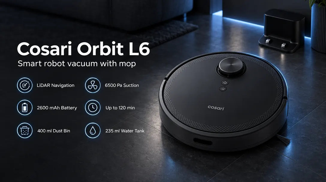 Cosari Orbit L6 key specs