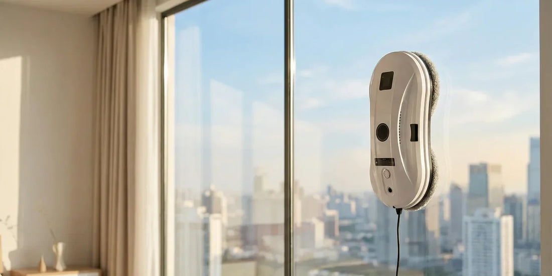 Cosari RoboClean Window Cleaning Robot: AI Navigation, 3,200 Pa Suction, Dual Auto-Spray - 2