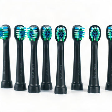 Cosari Pulse S1 – 8-Pack DuPont W-Cut Replacement Brush Heads (2-Year Supply)