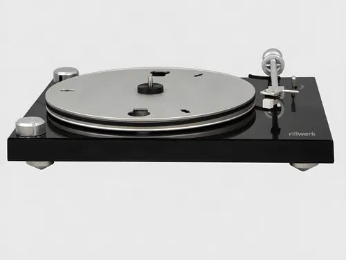 Rillwerk One von der Seite, Plattenteller ohne Matte